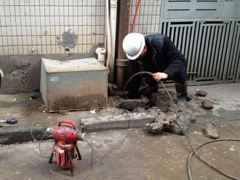 屯溪疏通下水道-洗菜池疏通